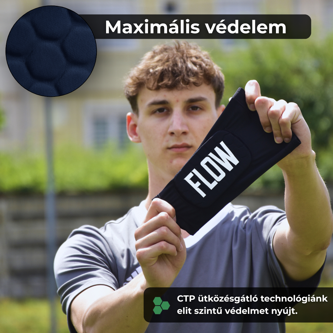 FLOW™ Beépített Sípcsontvédő